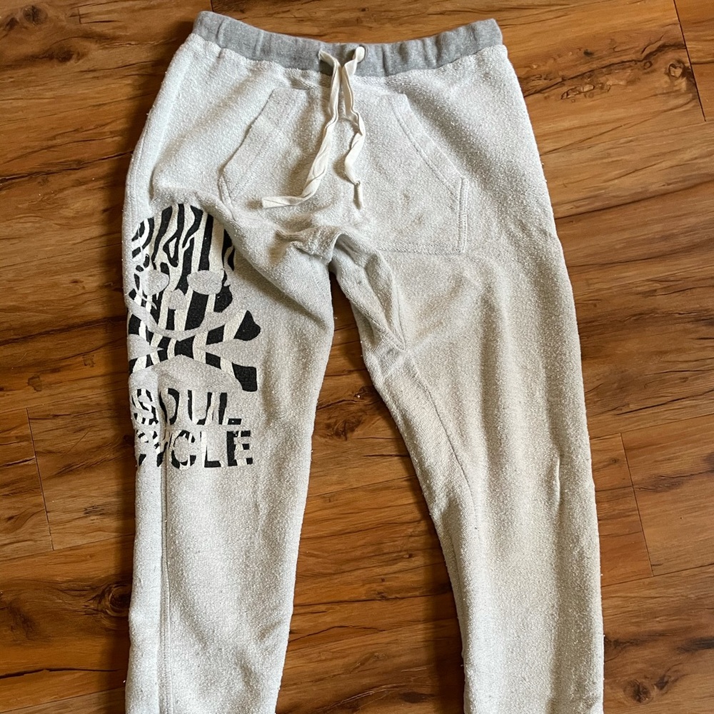 SoulCycle reversible sweatpants